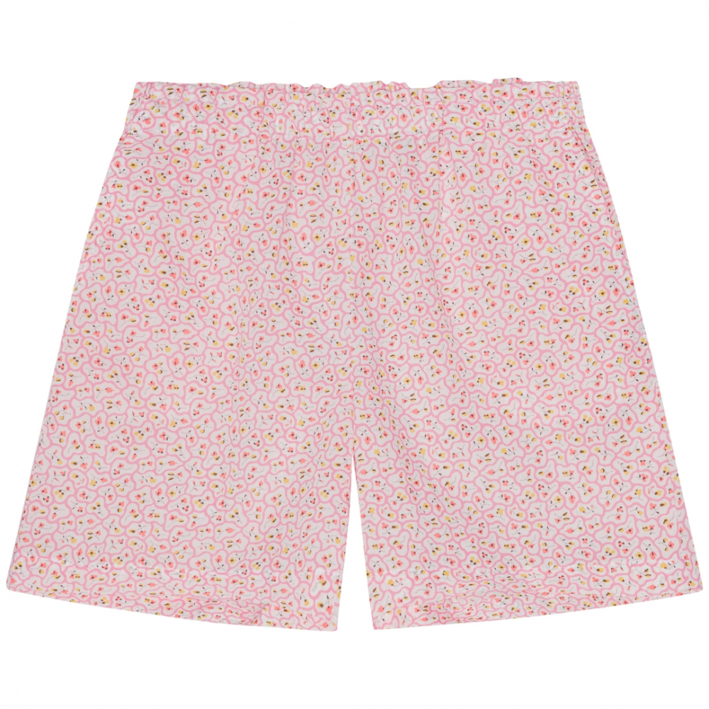 Kalle Shorts m/Lommer - Floral Paving Pink