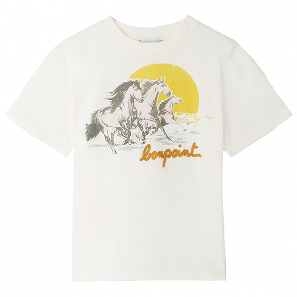 Bonpoint T-shirt m/Hestepring | Kalle Børnetøj & Sko
