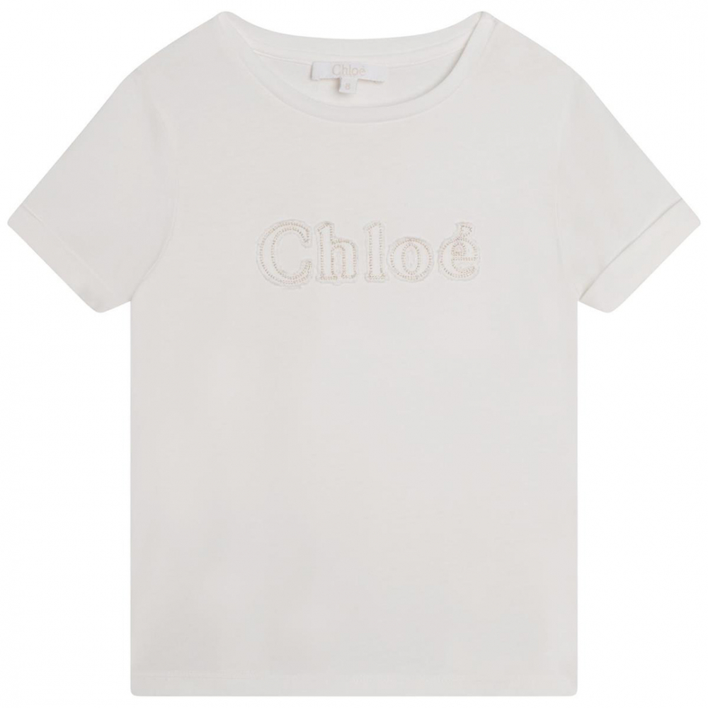 Chloé T-shirt - Offwhite | Kalle Børnetøj & Sko