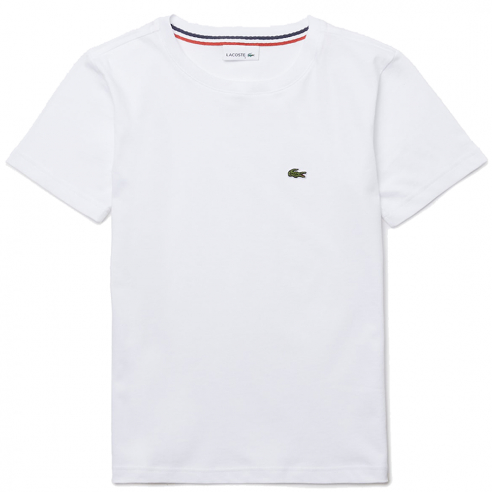 Lacoste T-shirt m/Logo - Hvid | Kalle Børnetøj & SKo