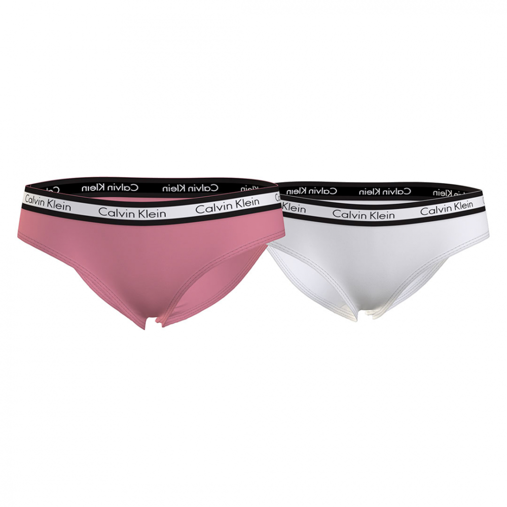 skam operatør underjordisk Calvin Klein Underwear Trusse 2-pack - Rose Pink/Hvid | Kalle Børnetøj & Sko