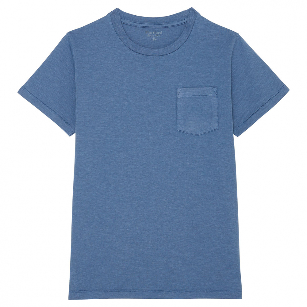 Hartford Crew T-shirt Horizon Blue | Kalle Børnetøj & Sko