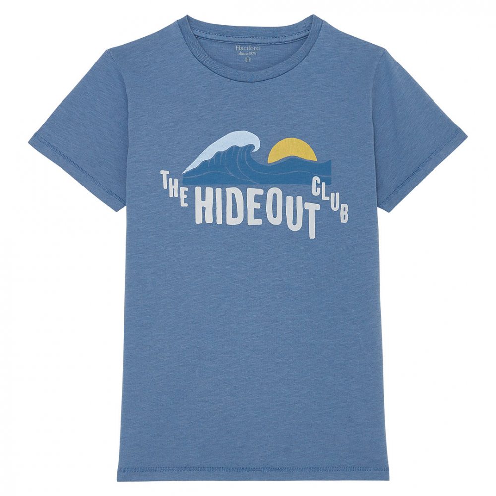 Hartford Hideout T-Shirt Horizon Blue | Kalle Børnetøj & Sko