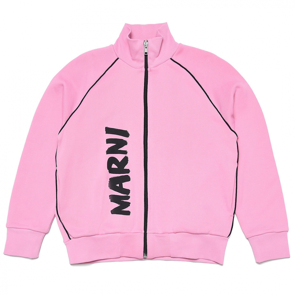 Marni Zip Sweatshirt Begonia Pink | Kalle Børnetøj & Sko
