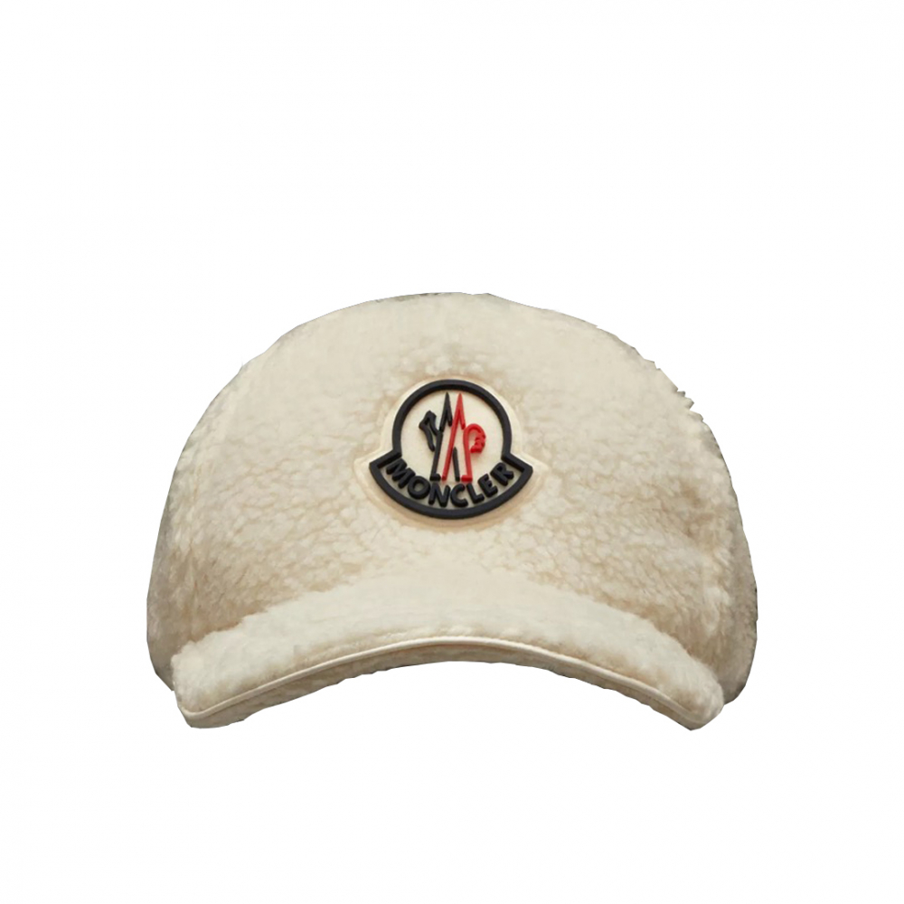 Fleece Baseball Cap - Soft White