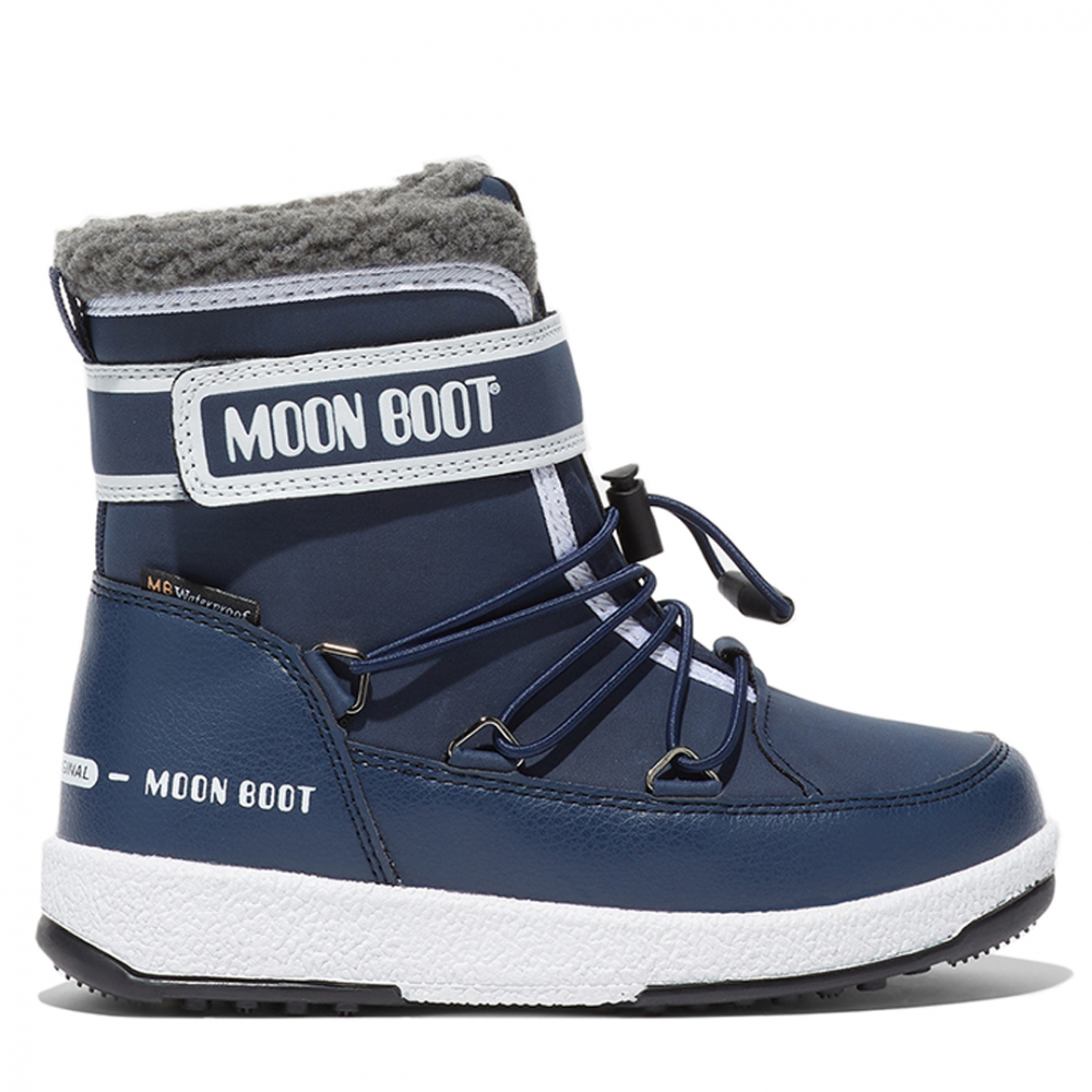Moon Boot Jr Boy Navy | Kalle Børnetøj & Sko