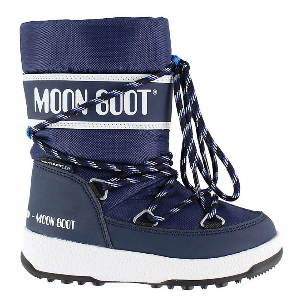 Moon Boot Jr Boy Sport Blå | Kalle Børnetøj & Sko