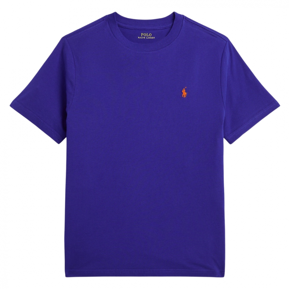 Ralph Lauren T-shirt m/Polo Logo - Blå | Kalle Børnetøj & Sko