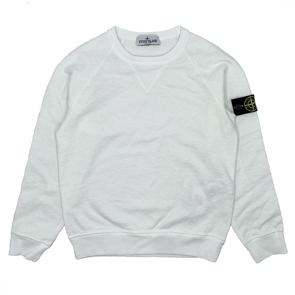 Island Sweatshirt - Hvid Børnetøj &
