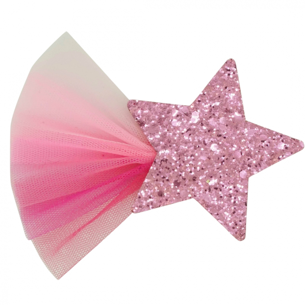 Mega Star Hårspænde - Pink