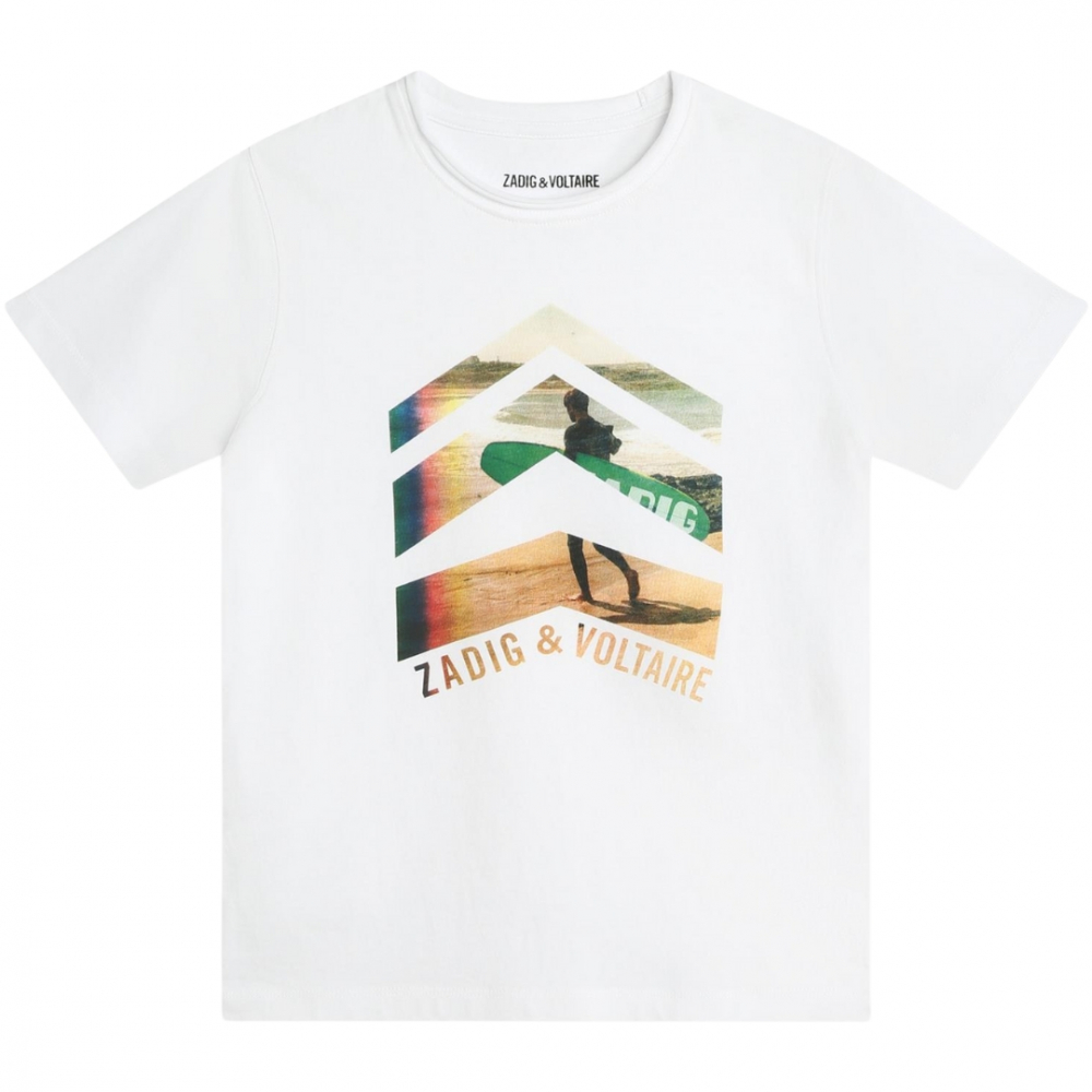 T-shirt m/Korte Ærmer - White