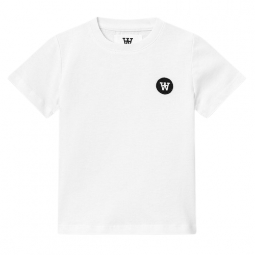 Ola T-shirt m/Sort Logo - Hvid