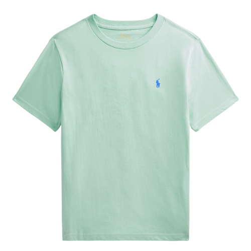 T-Shirt m/polo-logo - Celadon