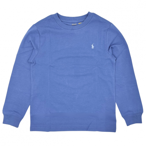 Langærmet T-shirt - Liberty Blue