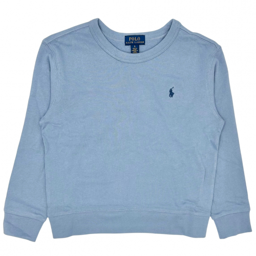 Sweatshirt m/Polo Logo - Summer Blue