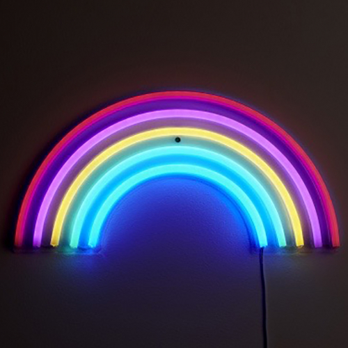 Regnbue LED Væglampe - Multi