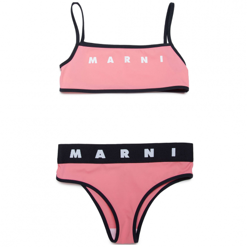 Bikini m/Logo - Pink
