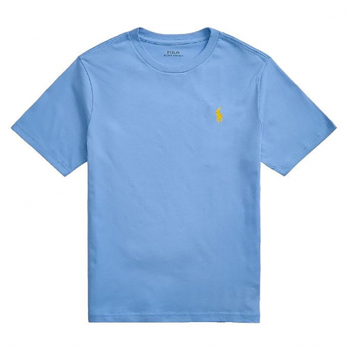T-shirt m/Polologo - Harbor Island Blue