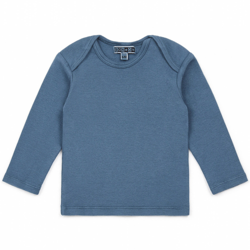 Langærmet T-Shirt - Bleu Bonton