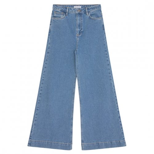 Luce Wide Jeans - Medium Denim
