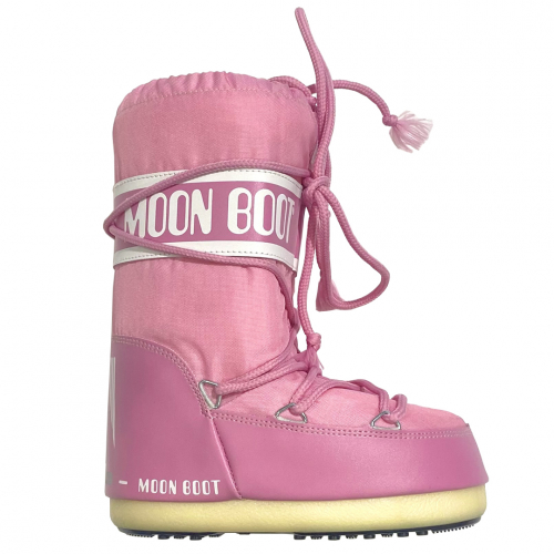 Nylon Moon Boot - Pink