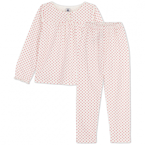 Pyjamas m/stjerner - Marshmallow/Multi