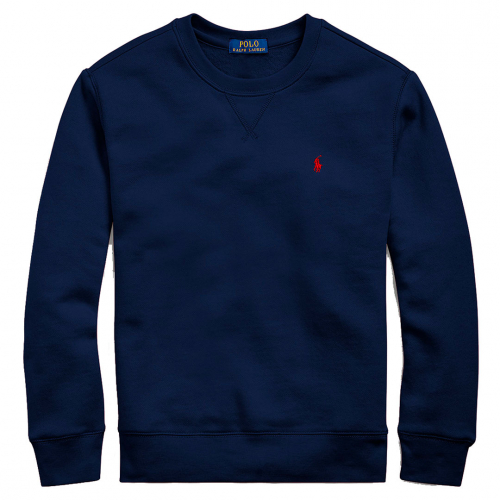 Sweatshirt m/polo-logo - Cruise Navy