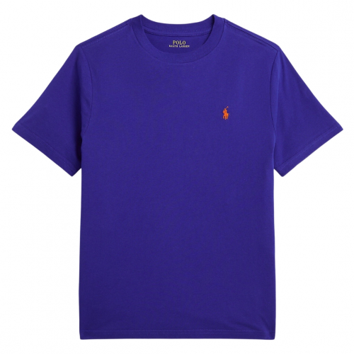 T-shirt m/Polo Logo - Blå