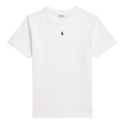 T-shirt m/Polo Logo - Hvid