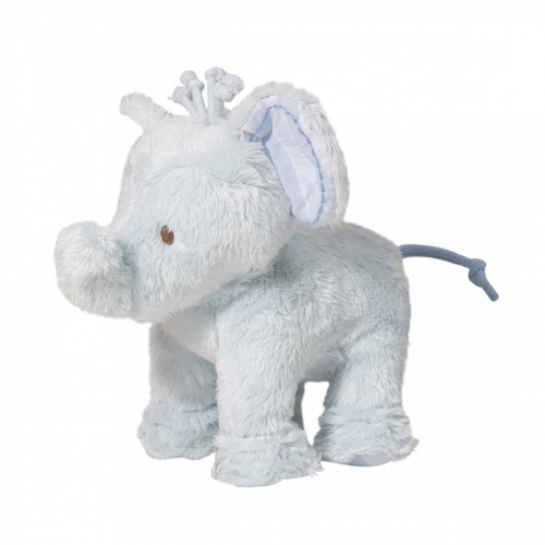 Elefant 12cm - Lyseblå 