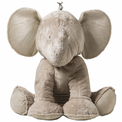 Elefant 60 cm - Taupe