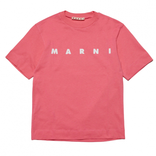 T-shirt m/Logo - Confetti Pink