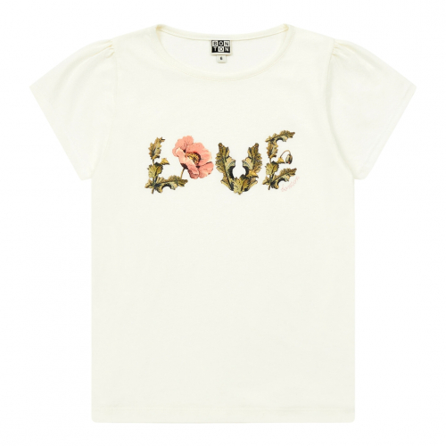 T-shirt - Creme Bonton